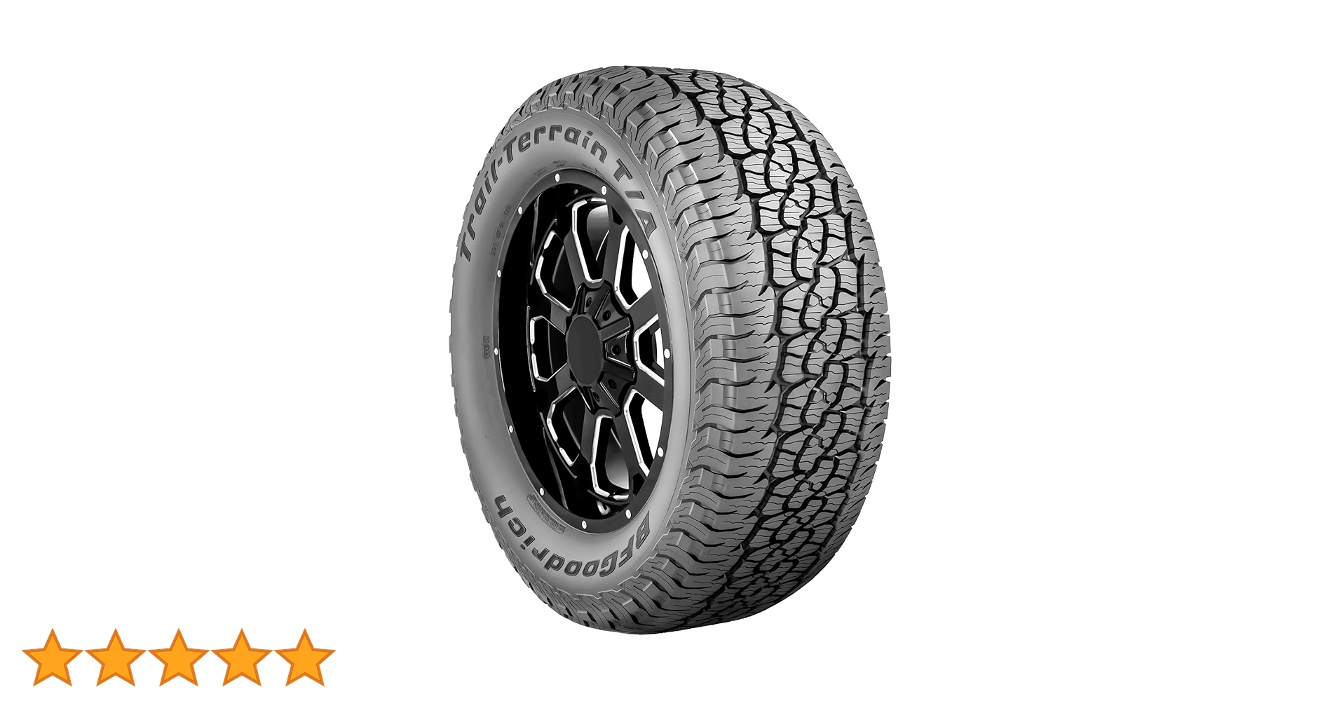 BFGoodrich Trail-Terrain T/A On and Off-Road Tire for Light